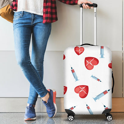 Phlebotomist Medical Concept Luggage Cover Protector