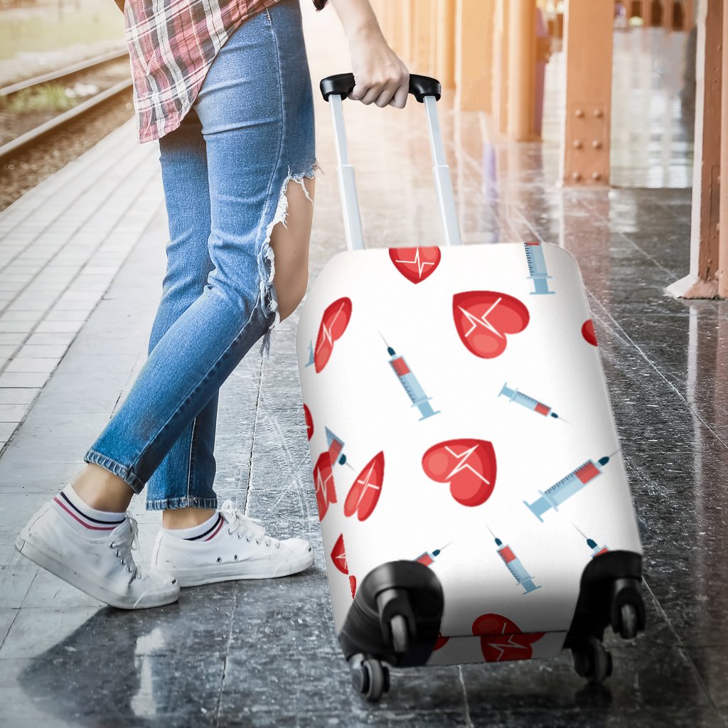Phlebotomist Medical Concept Luggage Cover Protector