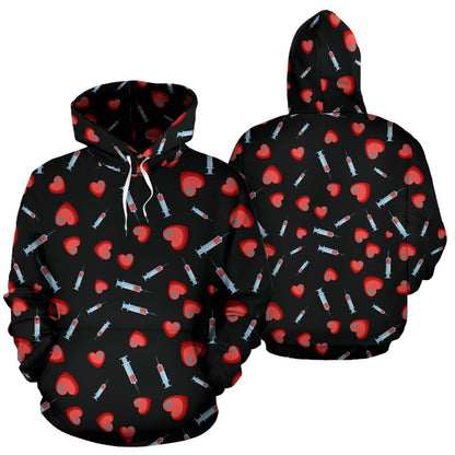 Phlebotomist Medical Concept Pullover Hoodie