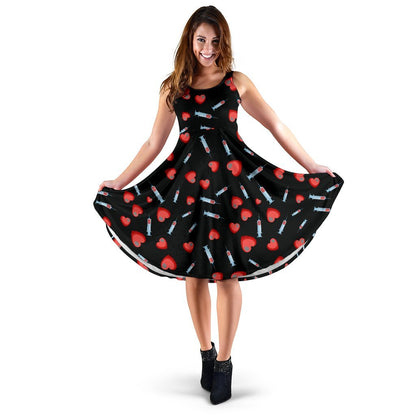 Phlebotomist Medical Concept Sleeveless Dress