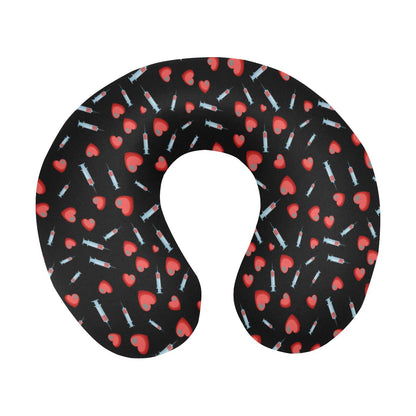 Phlebotomist Medical Concept U-Shaped Travel Neck Pillow-JTAMIGO.COM