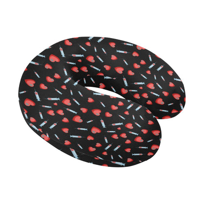 Phlebotomist Medical Concept U-Shaped Travel Neck Pillow-JTAMIGO.COM