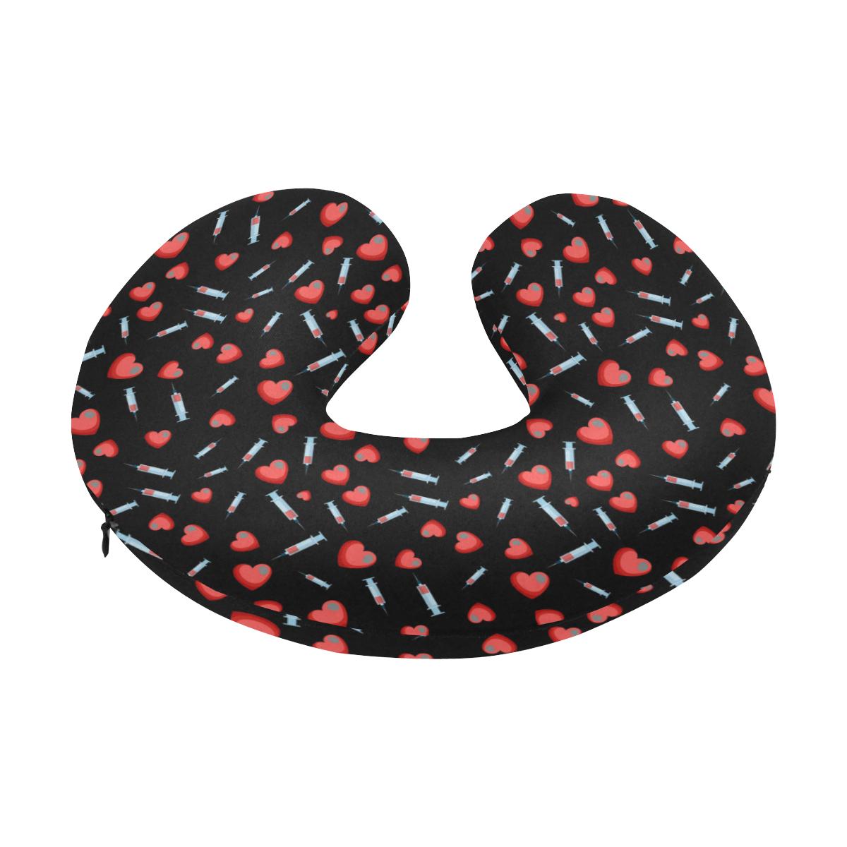 Phlebotomist Medical Concept U-Shaped Travel Neck Pillow-JTAMIGO.COM