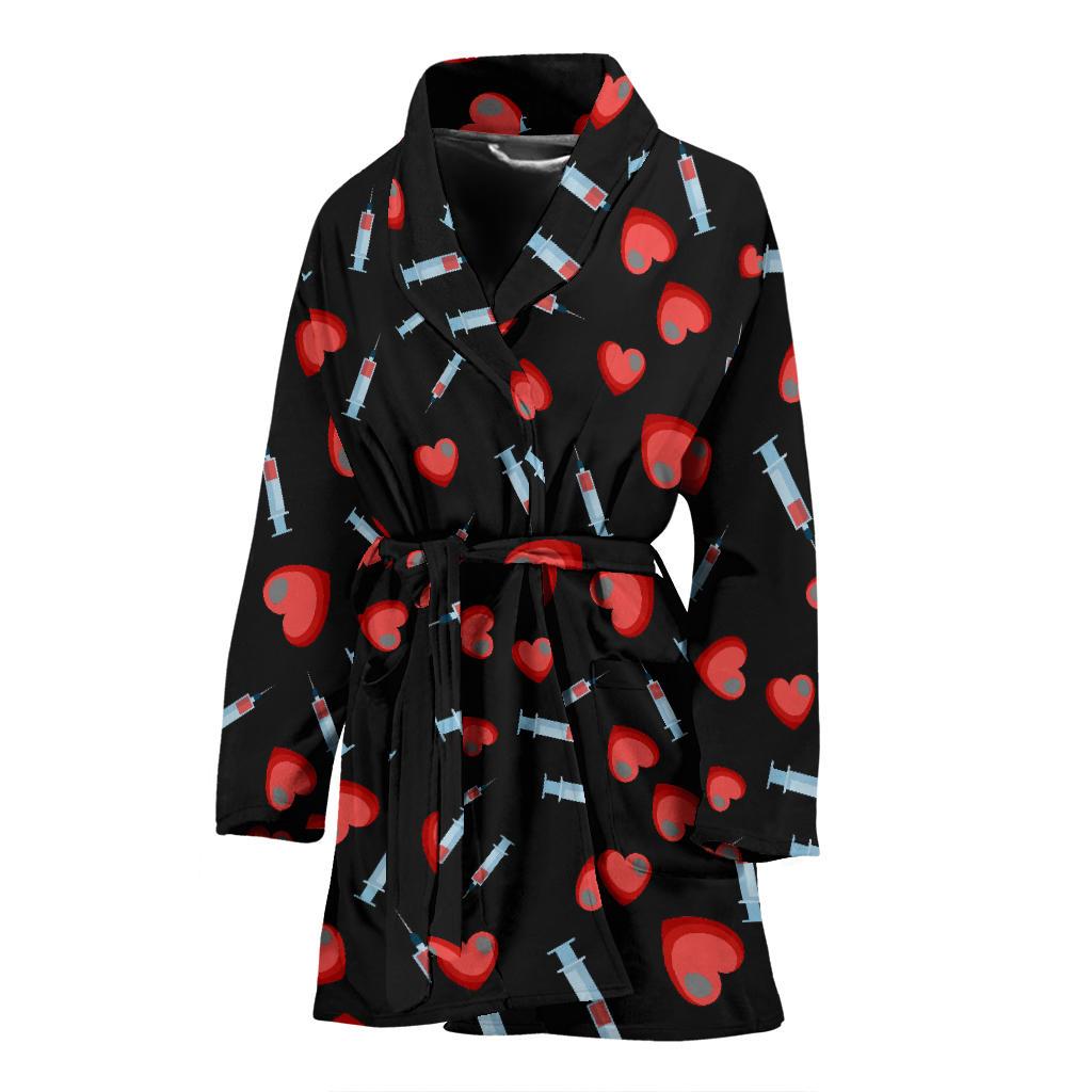 Phlebotomist Medical Concept Women Bath Robe-JTAMIGO.COM
