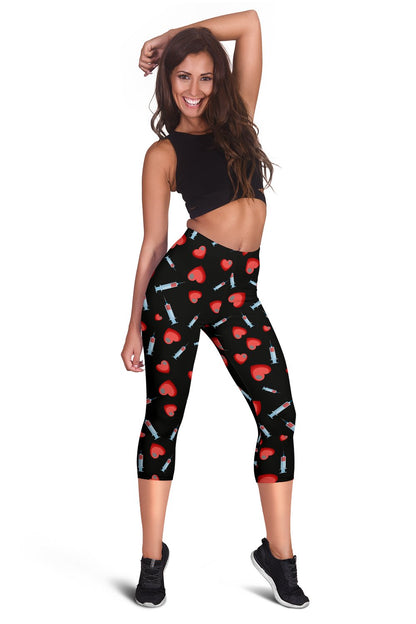 Phlebotomist Medical Concept Women Capris