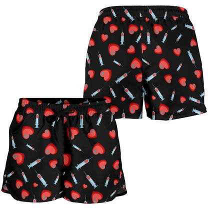 Phlebotomist Medical Concept Women Shorts-JTAMIGO.COM