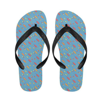Phlebotomist Medical Pattern Flip Flops-JTAMIGO.COM