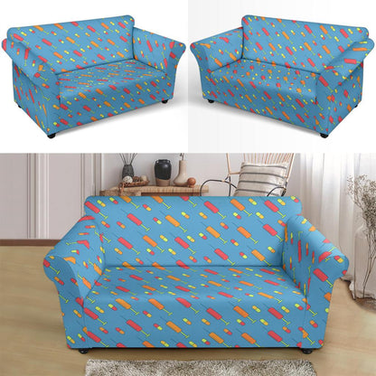 Phlebotomist Medical Pattern Loveseat Slipcover-JTAMIGO.COM