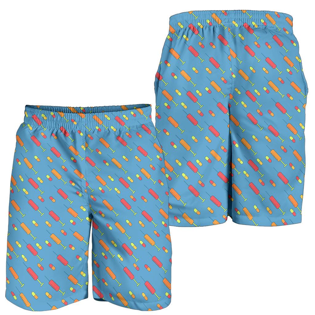 Phlebotomist Medical Pattern Mens Shorts-JTAMIGO.COM