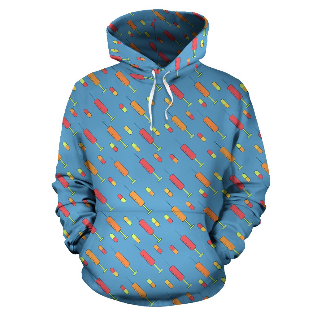 Phlebotomist Medical Pattern Pullover Hoodie