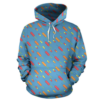 Phlebotomist Medical Pattern Pullover Hoodie