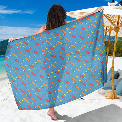 Phlebotomist Medical Pattern Sarong Pareo Wrap