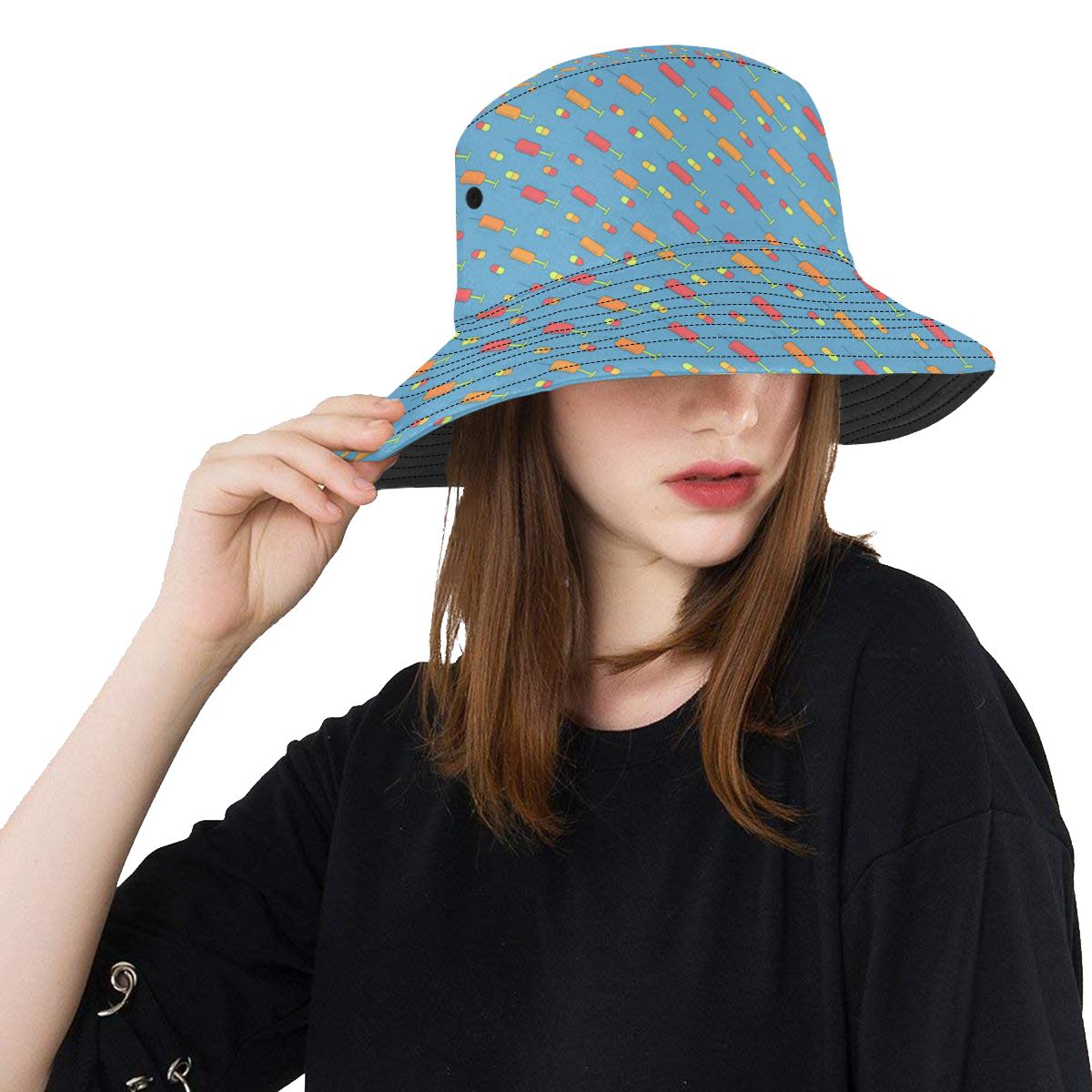 Phlebotomist Medical Pattern Unisex Bucket Hat
