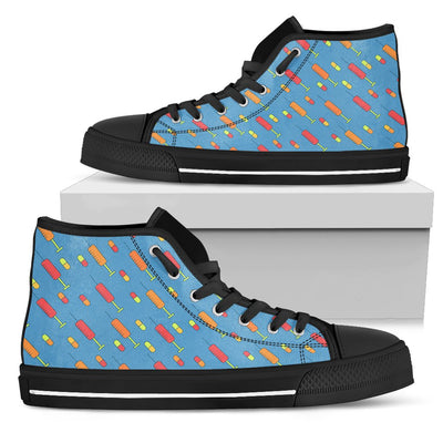 Phlebotomist Medical Pattern Women High Top Shoes