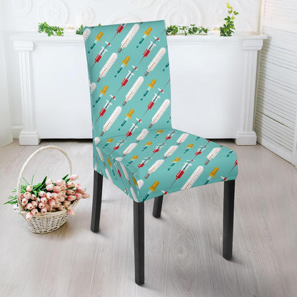 Phlebotomist Medical Print Dining Chair Slipcover-JTAMIGO.COM