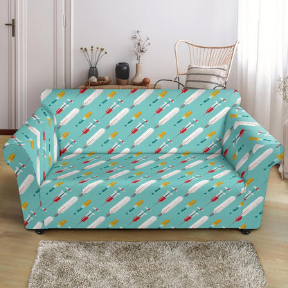 Phlebotomist Medical Print Loveseat Slipcover-JTAMIGO.COM