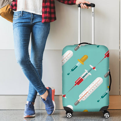 Phlebotomist Medical Print Luggage Cover Protector