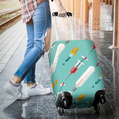 Phlebotomist Medical Print Luggage Cover Protector