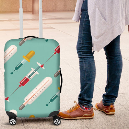 Phlebotomist Medical Print Luggage Cover Protector