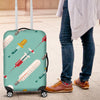 Phlebotomist Medical Print Luggage Cover Protector