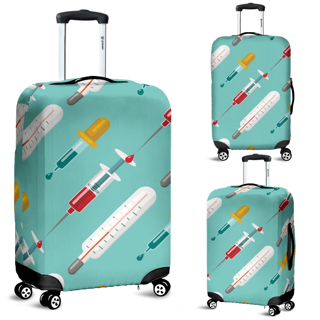 Phlebotomist Medical Print Luggage Cover Protector