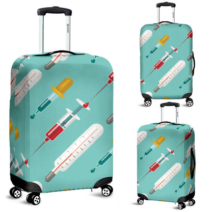 Phlebotomist Medical Print Luggage Cover Protector