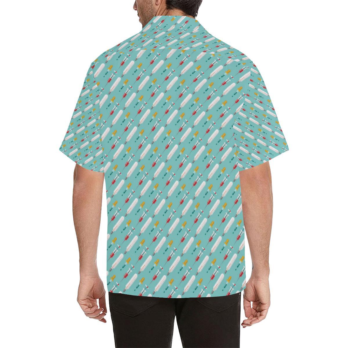 Phlebotomist Medical Print Men Aloha Hawaiian Shirt