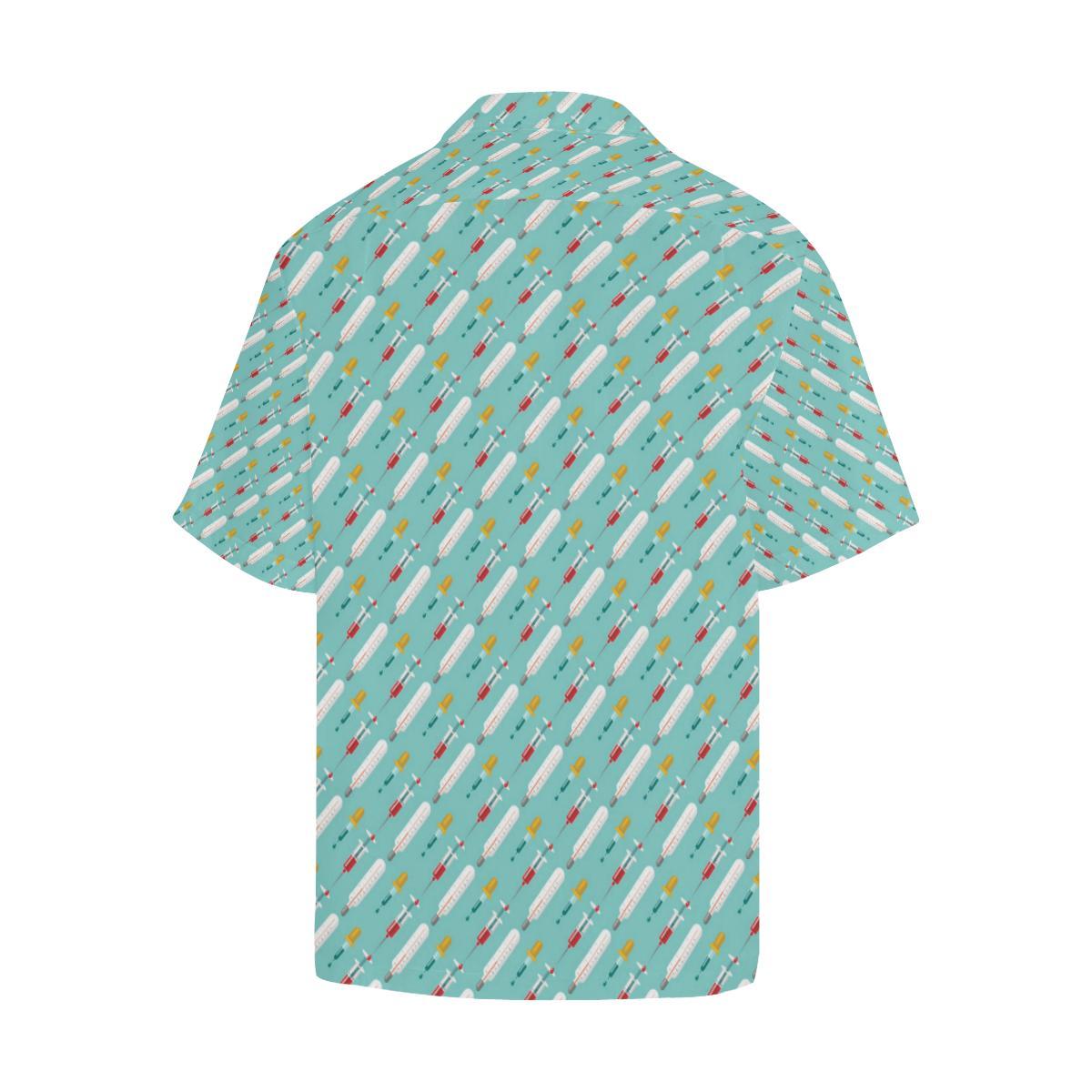 Phlebotomist Medical Print Men Aloha Hawaiian Shirt