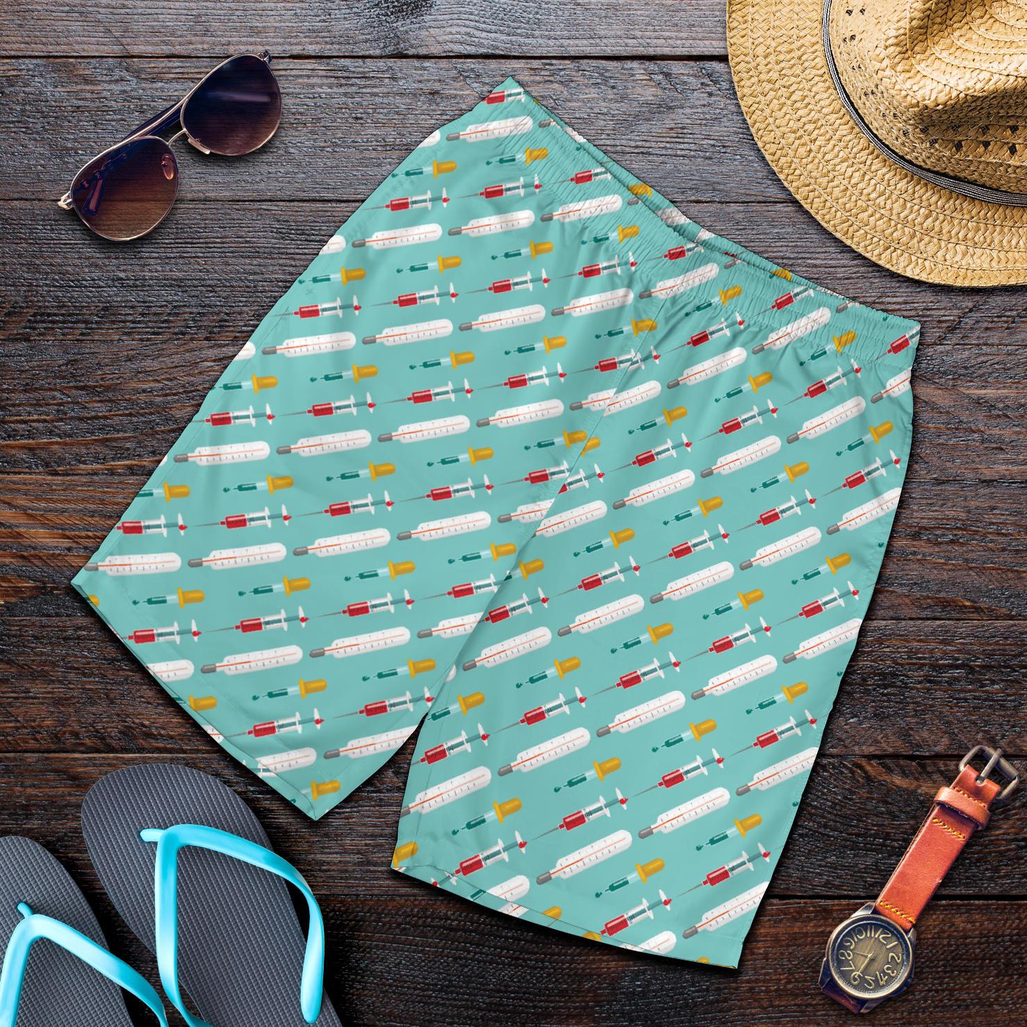 Phlebotomist Medical Print Mens Shorts-JTAMIGO.COM