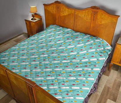 Phlebotomist Medical Print Premium Quilt-JTAMIGO.COM
