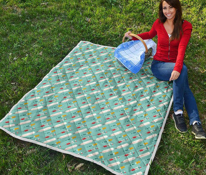 Phlebotomist Medical Print Premium Quilt-JTAMIGO.COM