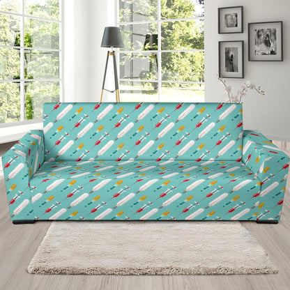 Phlebotomist Medical Print Sofa Slipcover-JTAMIGO.COM