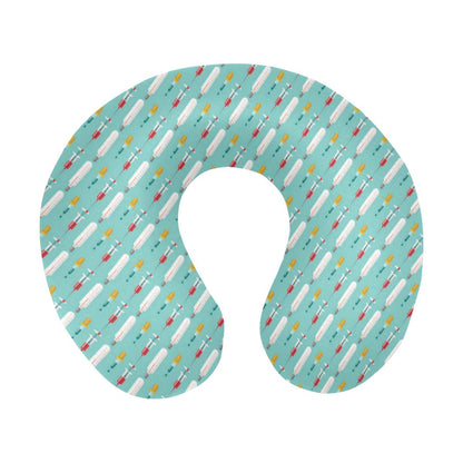 Phlebotomist Medical Print U-Shaped Travel Neck Pillow-JTAMIGO.COM
