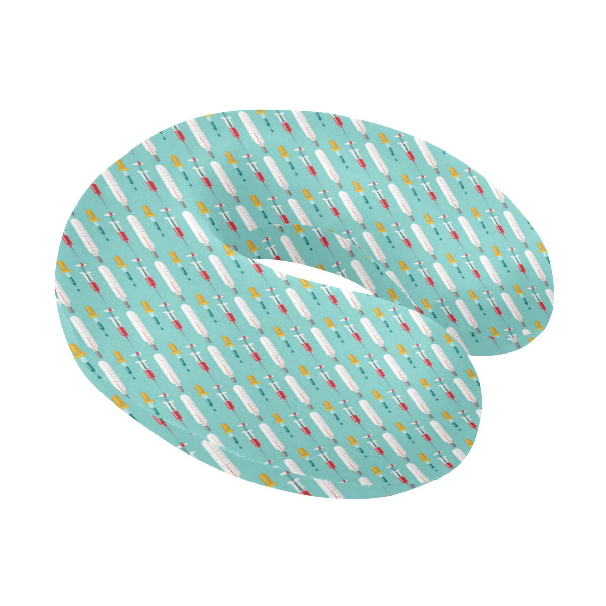 Phlebotomist Medical Print U-Shaped Travel Neck Pillow-JTAMIGO.COM