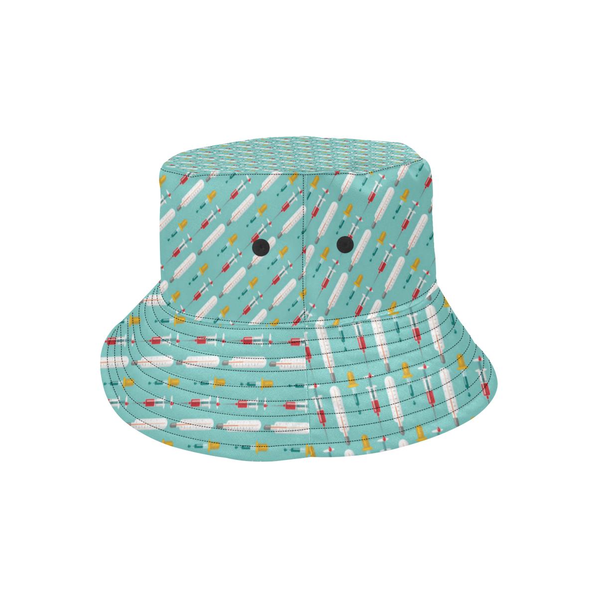 Phlebotomist Medical Print Unisex Bucket Hat