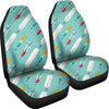 Phlebotomist Medical Print Universal Fit Car Seat Covers