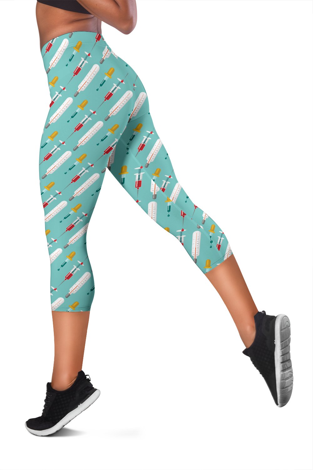 Phlebotomist Medical Print Women Capris