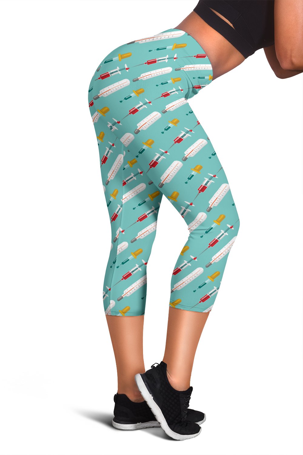 Phlebotomist Medical Print Women Capris