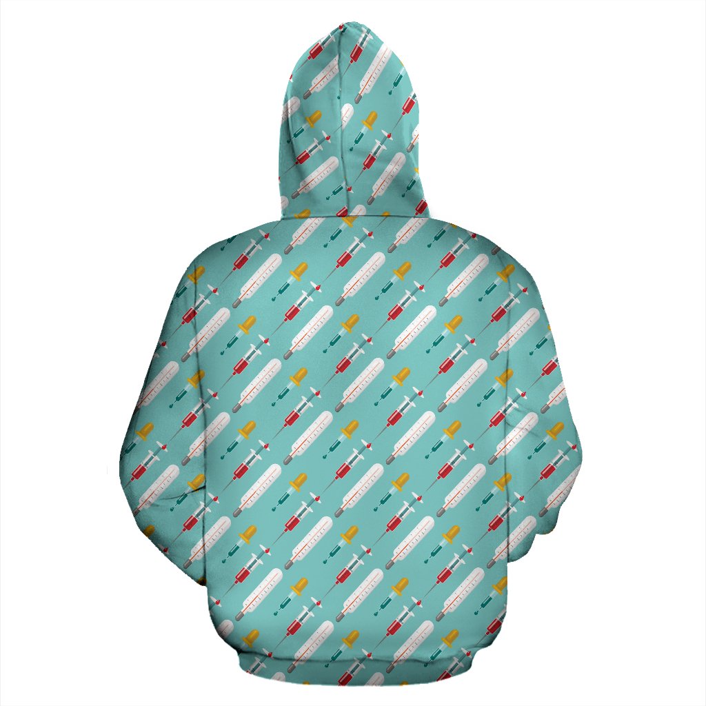 Phlebotomist Medical Print Zip Up Hoodie