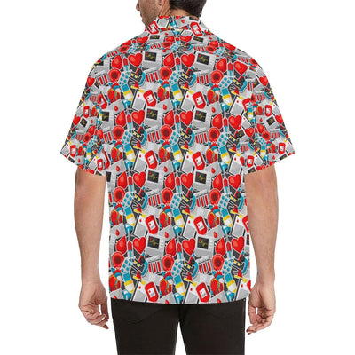 Phlebotomist Medical Themed Men Aloha Hawaiian Shirt