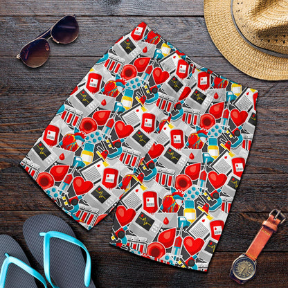Phlebotomist Medical Themed Mens Shorts-JTAMIGO.COM