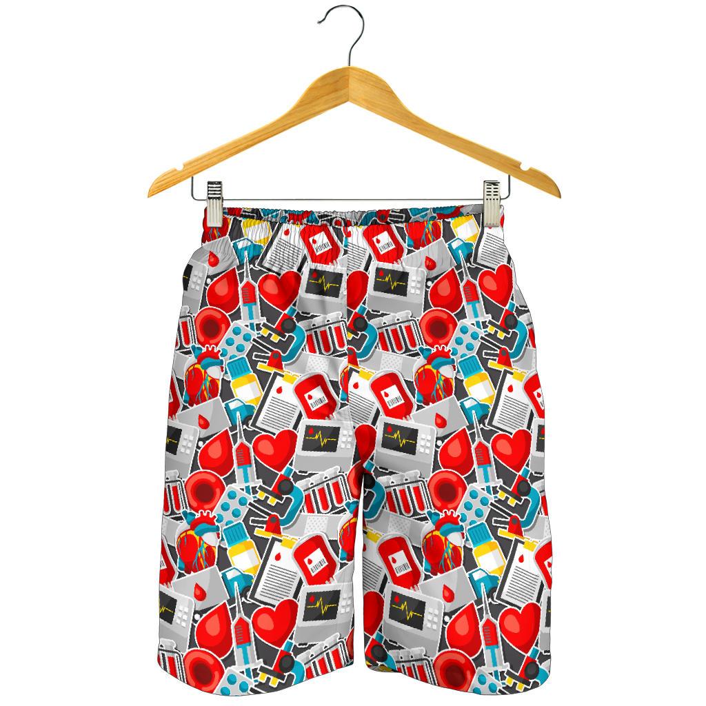 Phlebotomist Medical Themed Mens Shorts-JTAMIGO.COM