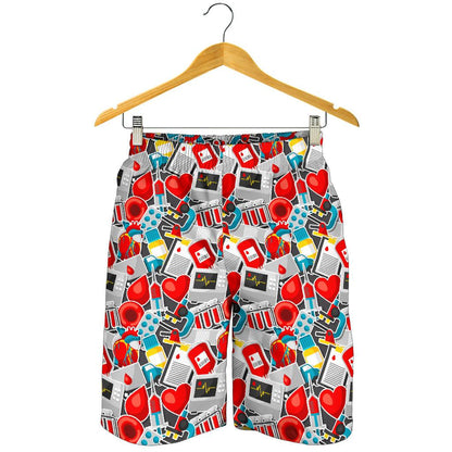 Phlebotomist Medical Themed Mens Shorts-JTAMIGO.COM