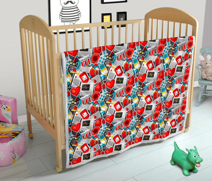 Phlebotomist Medical Themed Premium Quilt-JTAMIGO.COM