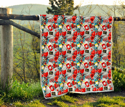 Phlebotomist Medical Themed Premium Quilt-JTAMIGO.COM
