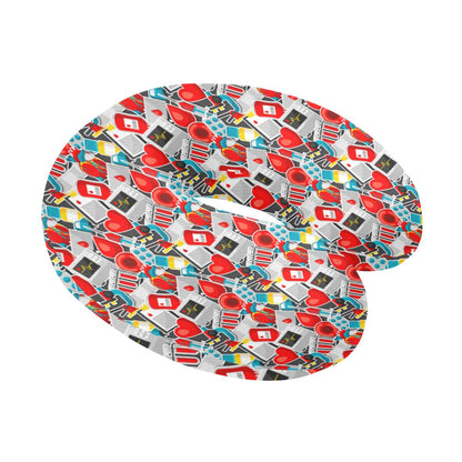 Phlebotomist Medical Themed U-Shaped Travel Neck Pillow-JTAMIGO.COM