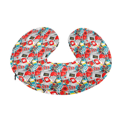 Phlebotomist Medical Themed U-Shaped Travel Neck Pillow-JTAMIGO.COM