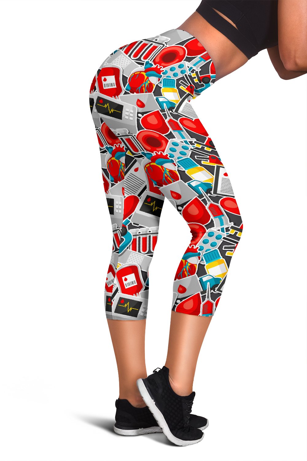 Phlebotomist Medical Themed Women Capris