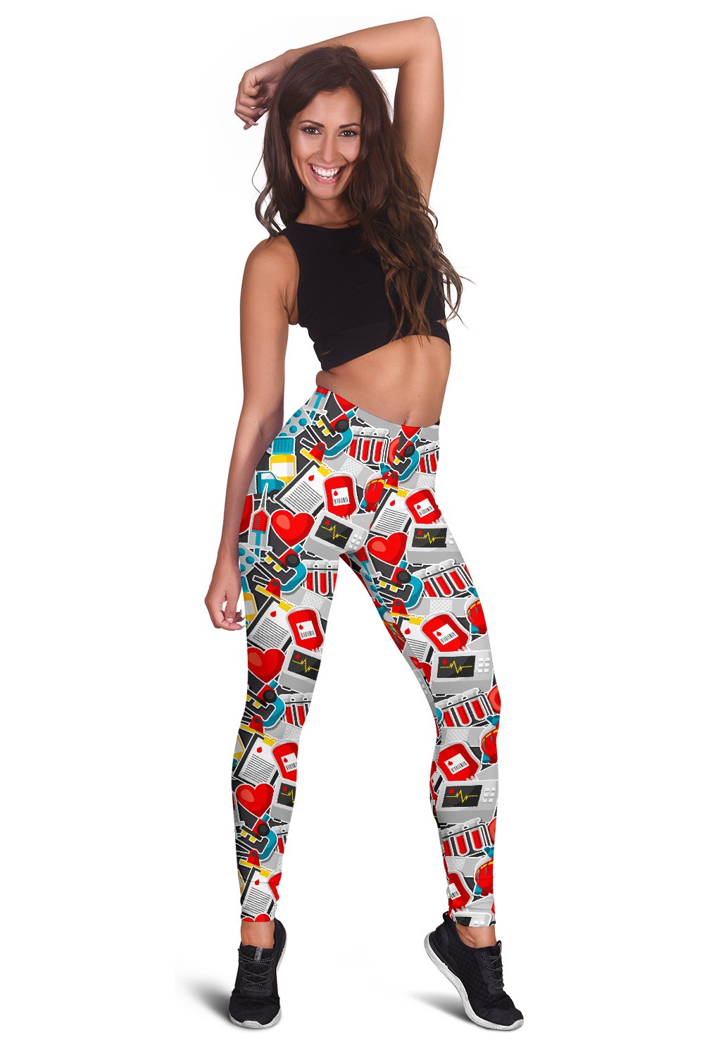 Phlebotomist Medical Themed Women Leggings