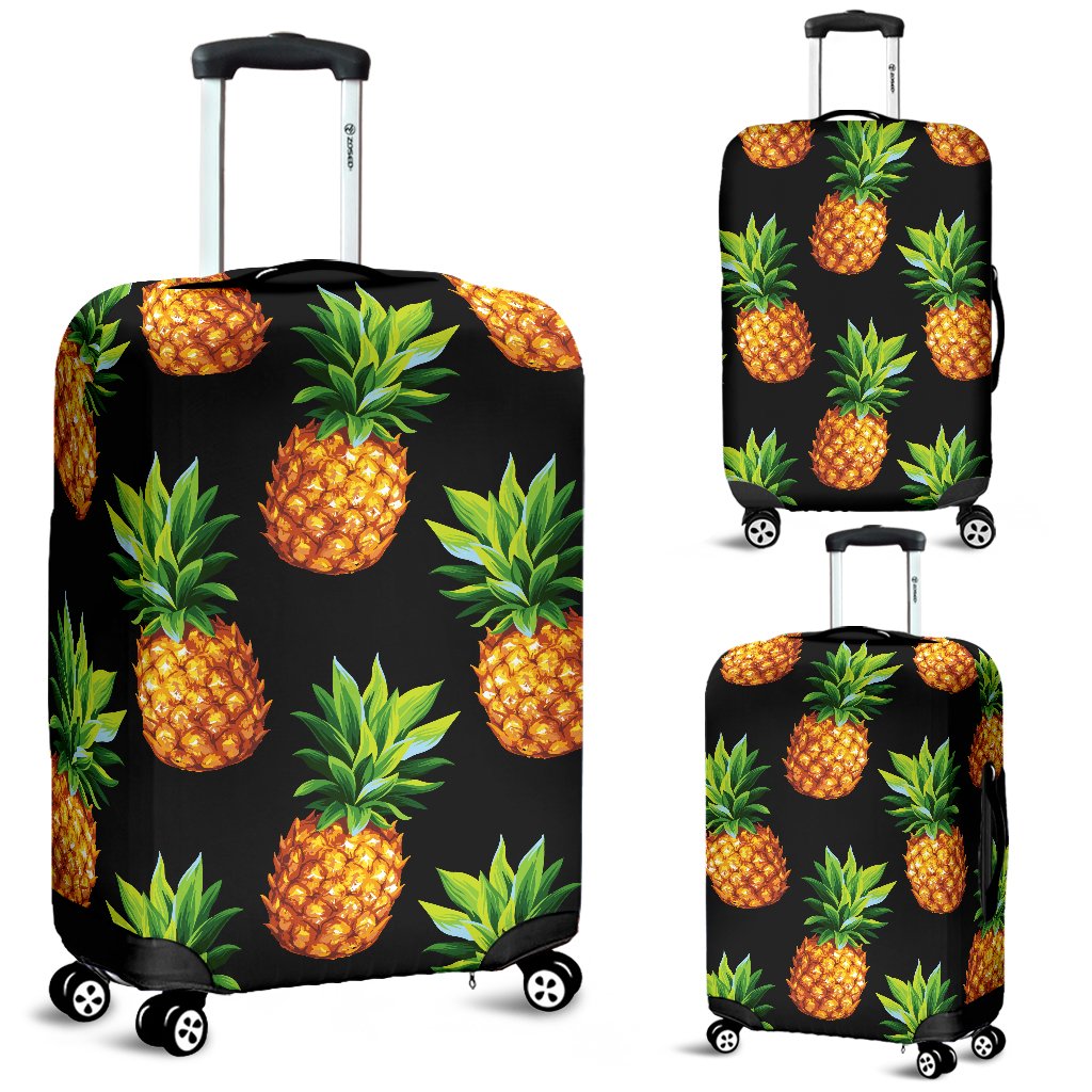 Pineapple Cute Print Design Pattern Luggage Cover Protector